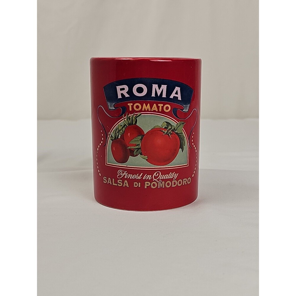 Goodies Roma Tomato Scented Candle 8.8 oz Red Ceramic Jar DW Home